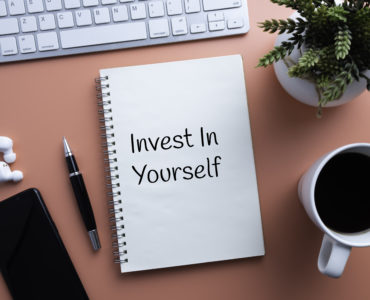 Invest in yourself. Business concept.