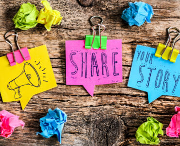 Post-it note : share your story